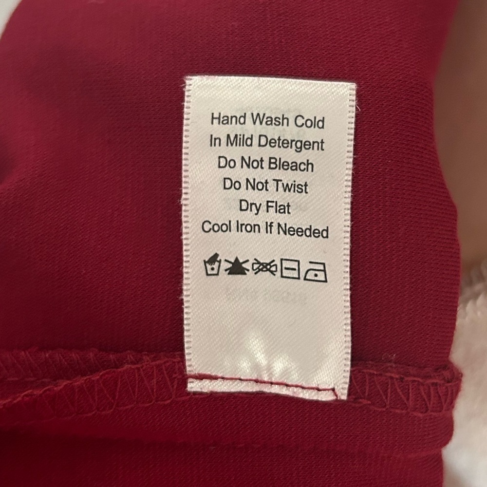 Coldwater Creek Red A-Line Midi Dress - Picture 9 of 9